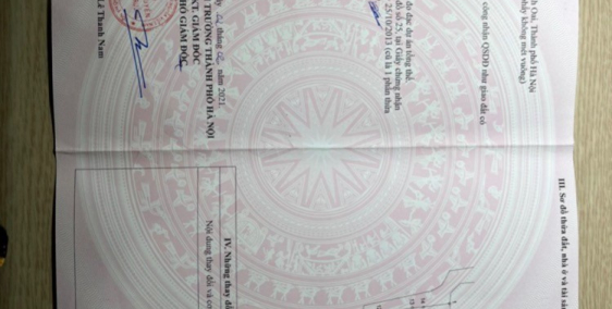 Chỉ 1,xxx tỷ/58m² đất sổ đỏ thổ cư, đường ô tô 5 chỗ, xã Tam Hưng, Thanh Oai.