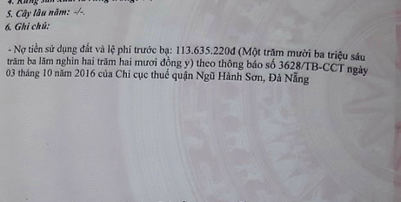 Chính chủ bán lô hơn 200m2 Kiệt to đường Phan Tứ Gần Biển Đà Nẵng