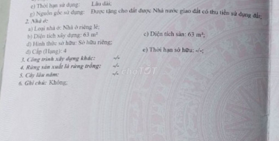 Nhà đường Lê Văn Tám đối diện cổng trường Lê Văn Tám