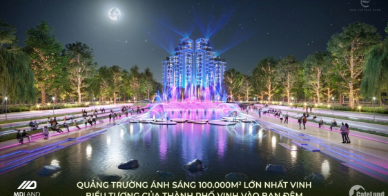 Eco Central Park Vinh, Mở bán phân khu The Garden. Giá F0 Chủ Đầu Tư