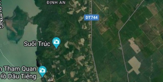 Bán lô đất ngộp tại Xã Định Thành, Dầu Tiếng, Bình Dương, đường thông thoán