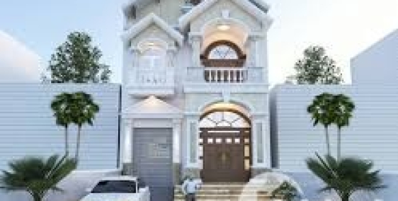 Cho thuê biệt thự 1 trệt 1 lầu hẻm ô tô đường Trương Công Định hướng Đông nam, P