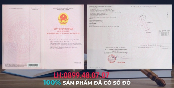 Đất nền đã có sổ 100% công chứng sang tên ngay, tiện ích, hạ tầng đã HT 100%