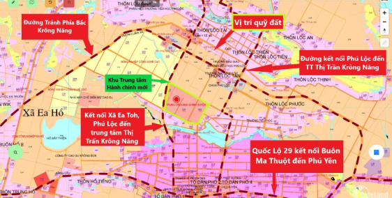 Đất sổ đ.ỏ 6.8tr/m2 sở hữu nền full thổ kdc Lộc Tân Đăk Lăk