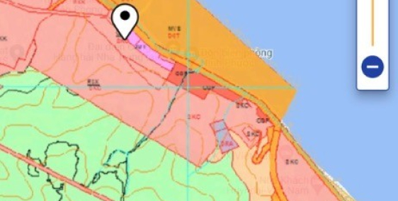 Bán đất mặt biển cảng Nam Vân Phong giá đổ nợ chỉ 5tr/m2