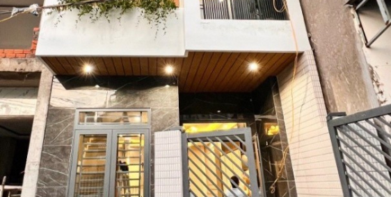 Nhà lầu mới đầy đủ nội thất hẻm 135 Đồng Văn Cống