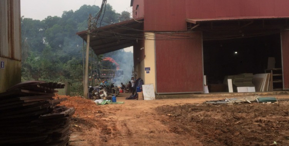 Bán lô đất 220m2 ở Thạch Thất gần bộ công an