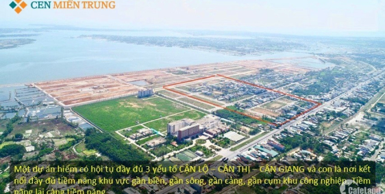 Biệt Thự Ven Vịnh An Hoà Núi Thành giá chỉ hơn 20 tr/m2