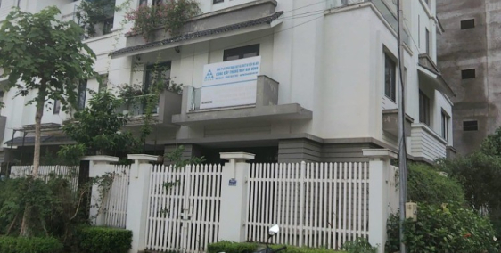 Cho thuê biệt thự Mễ Trì 160m, MT 10m, phù hợp làm Văn Phòng