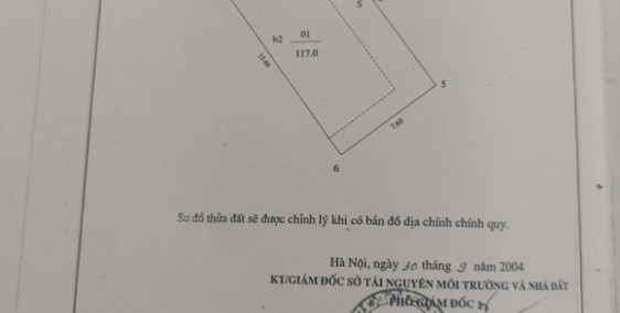 LÔ GÓC 2 mặt ngõ ô tô tránh ngõ 192 Lê Trọng Tấn 120m2 mặt tiền 7.6m giá 20 tỷ