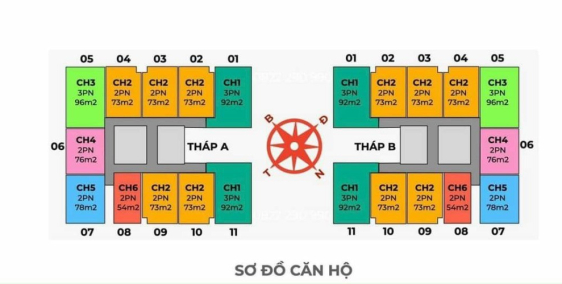 Đặt trước căn hộ The Charm An Hưng