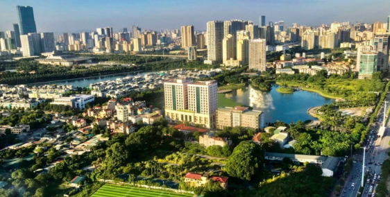 C/Hộ Luxury góc 136m2  view hồ Trung Văn giá 5,3 tỷ sổ lâu dài tại MHD Trung Văn