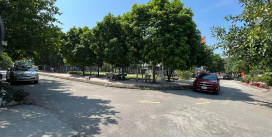 Bán đất lô góc KĐT Vạn Phúc, TP HD, 155.48m2, 2 mặt đường, view vườn hoa, cực rẻ