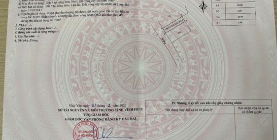 BÁN NHANH LÔ ĐẤT ĐẸP XÓM GẨY – ĐỊNH TRUNG – VĨNH YÊN. Cạnh Chung cư VCI