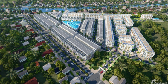 Nền khu dân cư chợ kênh F mở rộng