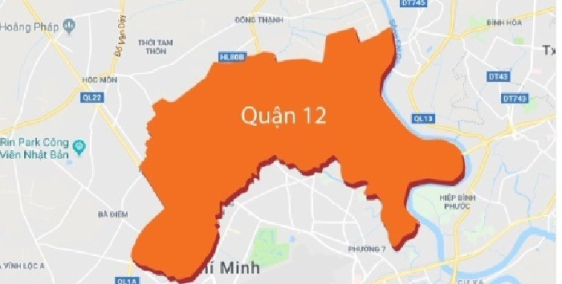 Cần bán một số MB đất kho bãi xưởng trục Ql1A Quận 12, lân cận