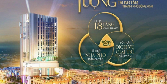 Nhà phố thương mại ngay trung tâm TP Đồng Xoài MT đường QL14 chỉ từ 13 tỷ/ căn