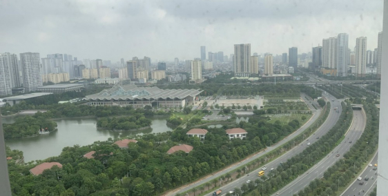 Bán chung cư Vinhomes Green Bay, 3PN, full đồ, lô góc, view tuyệt đẹp