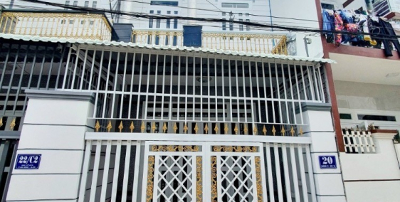 Nhà lầu hoàn công khu dân cư 3A