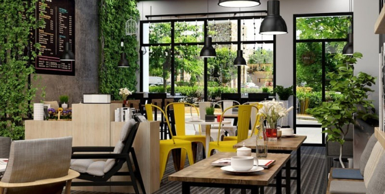 Cho thuê quán café mặt tiền Phan Chu Trinh gần Bãi sau vị trí đắc địa