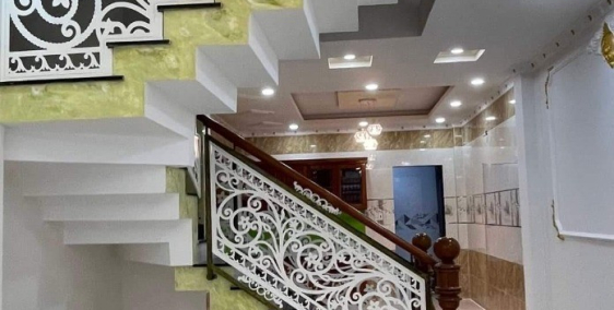 Bán nhà riêng đường Hậu Giang 5 tầng, 5PN, hẻm xe tải 7m, DT 4m * 20m, shr