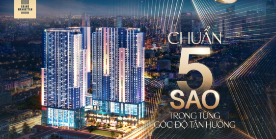 Chính sách căn hộ The Grand Manhattan- Novaland T11. Cam kết thuê sẵn 3 nam