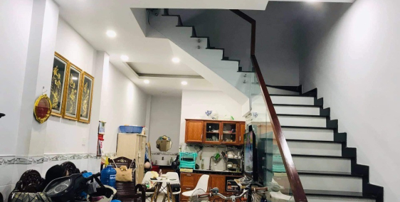 Bán nhà hẻm xe hơi đường Bình Long, Tân Phú, DT 4m * 13,5m, 4 tầng, 5PN, shr.