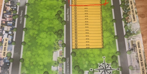 Bán gấp lo đất thổ cư ở Bình Dương