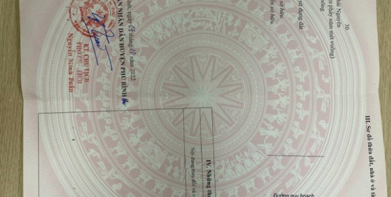 Chính chủ bán đất nền đã có sổ đỏ dự án Khu đô thị số 4 thị trấn Hương Sơn, huyệ