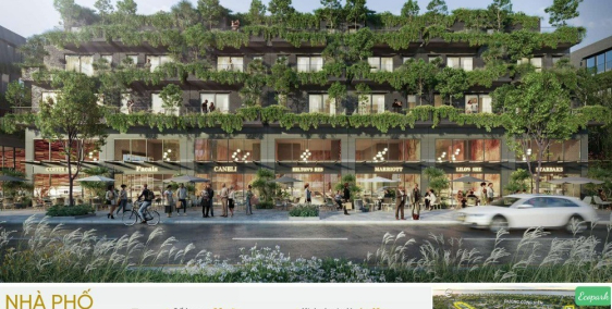 Sở hữu nhà Phố Đại Lộ Hùng Vương 40m. Eco Central Park Vinh - Nghệ An