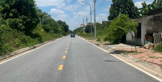 Bán đất MP Hòa Bình, TP HD, 195.6m2, mt 6.62m, hướng Nam, đường to rộng, gần Bi