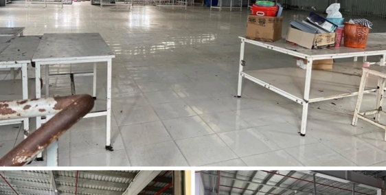 Nhà xưởng ngành may sd 2000m2 gần ngã tư Ga Quận 12 TPHCM