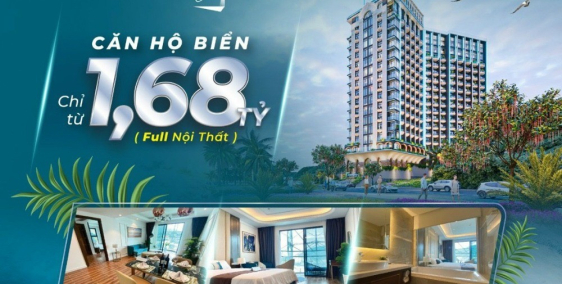Bán căn hộ cao cấp tiêu chuẩn 4* mặt tiền biển Vũng Tàu