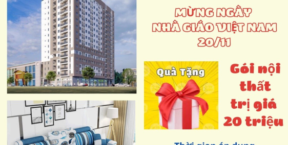 Căn hộ Tây Đô Plaza tặng gói nội thất 20 triệu