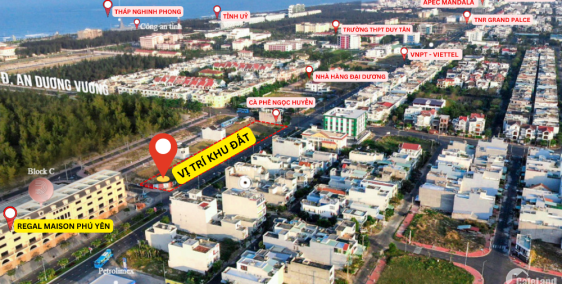 HÀNG HIẾM LÔ ĐẤT MẶT TIỀN ĐẠI LỘ HÙNG VƯƠNG THÀNH PHỐ TUY HOÀ - XÂY DỰNG 7 TẦNG
