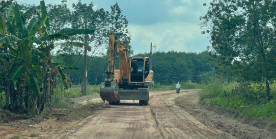 Đất thổ cư sổ hồng riêng ngay KCN Becemax 6300ha giá đầu tư