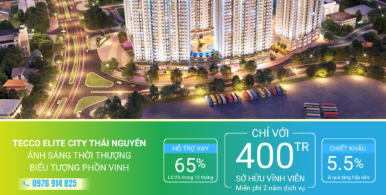 Căn Hộ Đẳng Cấp -Giá Vừa Tầm Tại Thái Nguyên
