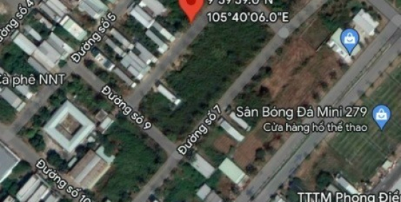 Nền đẹp đường số 6 trung tâm thương mại phong điền