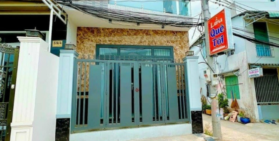 Nhà lầu góc 2 mặt tiền gần bệnh viện đa khoa trung ương