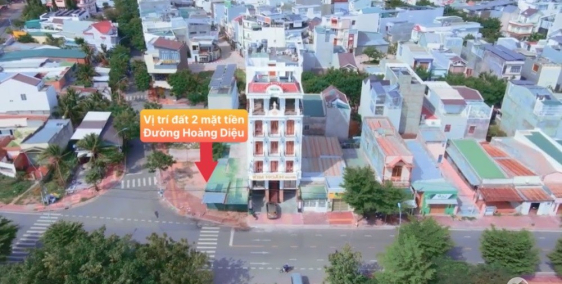 BÁN ĐẤT NỀN KHU ĐÔNG BẮC K1 MẶT TIỀN ĐƯỜNG HOÀNG DIỆU KHU K1 NINH THUẬN