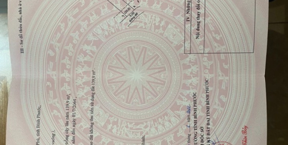 Chính chủ bán liền kề KCN Becamex