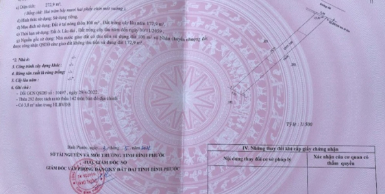 Bán đất Đồng Tiến tặng chỉ vàng 9999