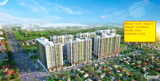 Bán Shophouse đường Thống Nhất gần Làng ĐH Thủ Đức