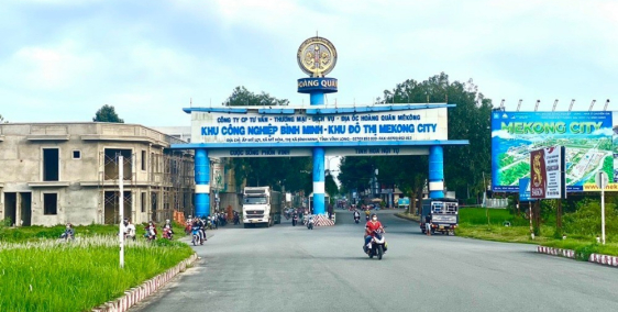 Kẹt tiền giảm giá 300tr bán gấp nền thổ cư 100m2 lộ 14m KĐT Mekong City