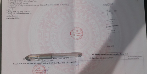 Ông Anh Cần Bán Gấp Lô Đất Ở Xã Bạch Đằng Thị Xã Tân Uyên