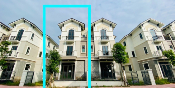 Bán biệt thự song lập 135m2 giá rẻ giá chỉ từ 46tr.m2