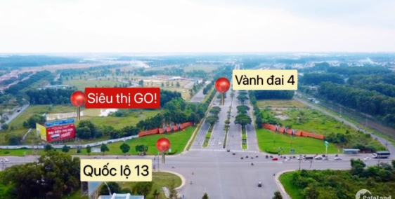 Đất nền trung tâm Bến Cát sẵn sổ giá tốt