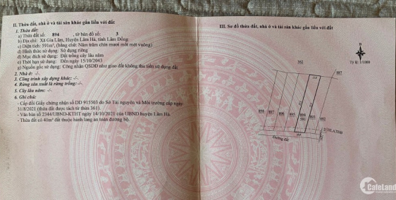 10x57m FUll thổ cư, sát TL 725 Gia lâm chỉ  1 tỷ