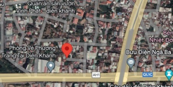 Bán đất TTDiên Khánh giá 720 triệu/100M2 có 50m2 đất ở đô thị.