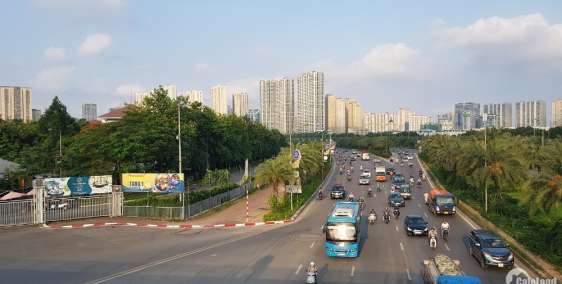 Bán nhà Đại lộ Thăng Long. Hè 12m 6 làn oto. DT155m2 MT8m x 6T. Giá 24 tỷ